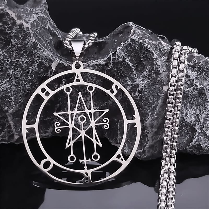 Astaroth Sigil Goetia Stainless Steel Necklace
