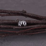 The full design of a Gothic Vampire Teeth 316L Stainless Steel Non-Piercing Ear Cuff.